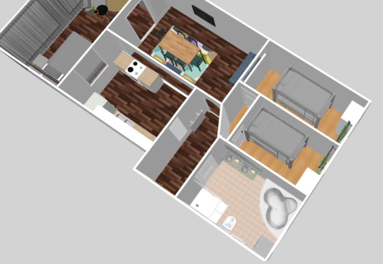 Apartment Humboldt 3 Schlafzimmer,Wifi, Netflix Parken, Terrasse, Klimatisiert, Naehe Zentrum Jena Luaran gambar